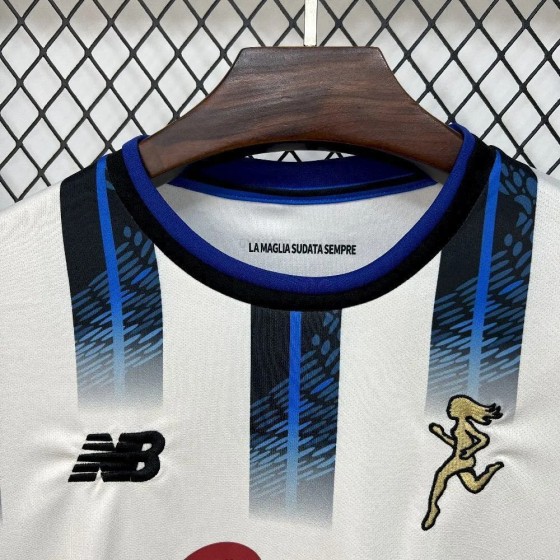 2025-26 Atalanta BC Away Soccer Jersey Fan Version